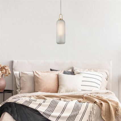 Searchlight - Lámpara colgante PIPETTE 1xE27/60W/230V mate