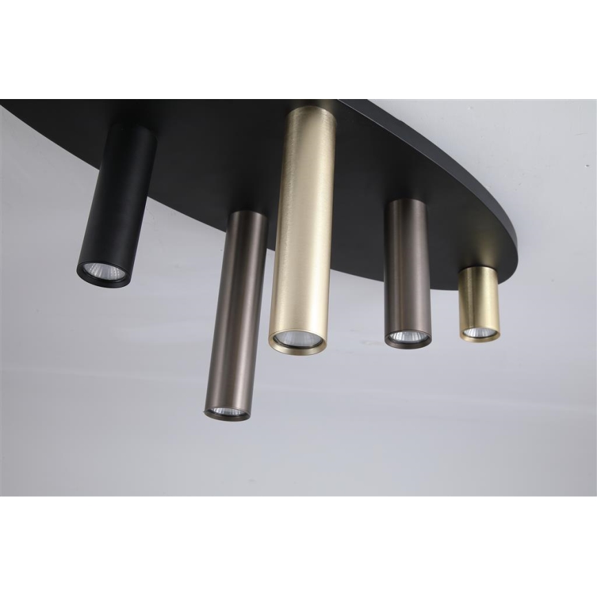 Searchlight - Lámpara de techo TUBES 6xGU10/10W/230V 80x30 cm