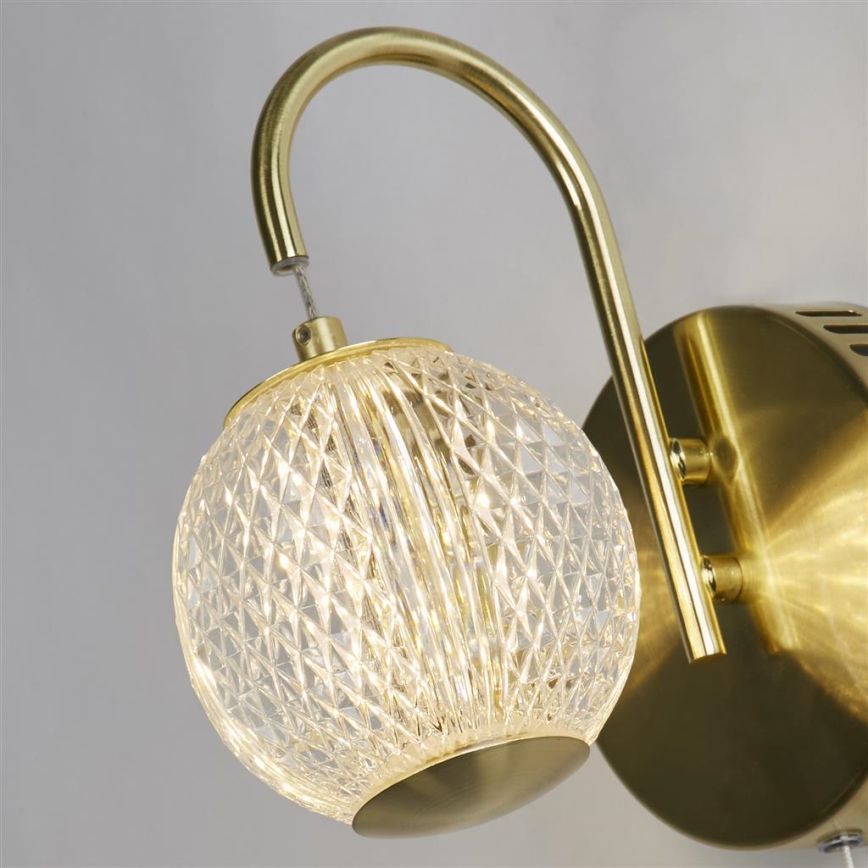 Searchlight - Aplique de pared ALLURE LED/5W/230V