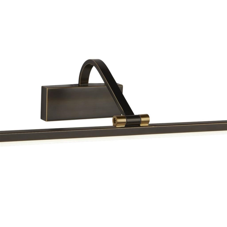 Searchlight - Lámpara LED de cuadro LED/17W/230V negro