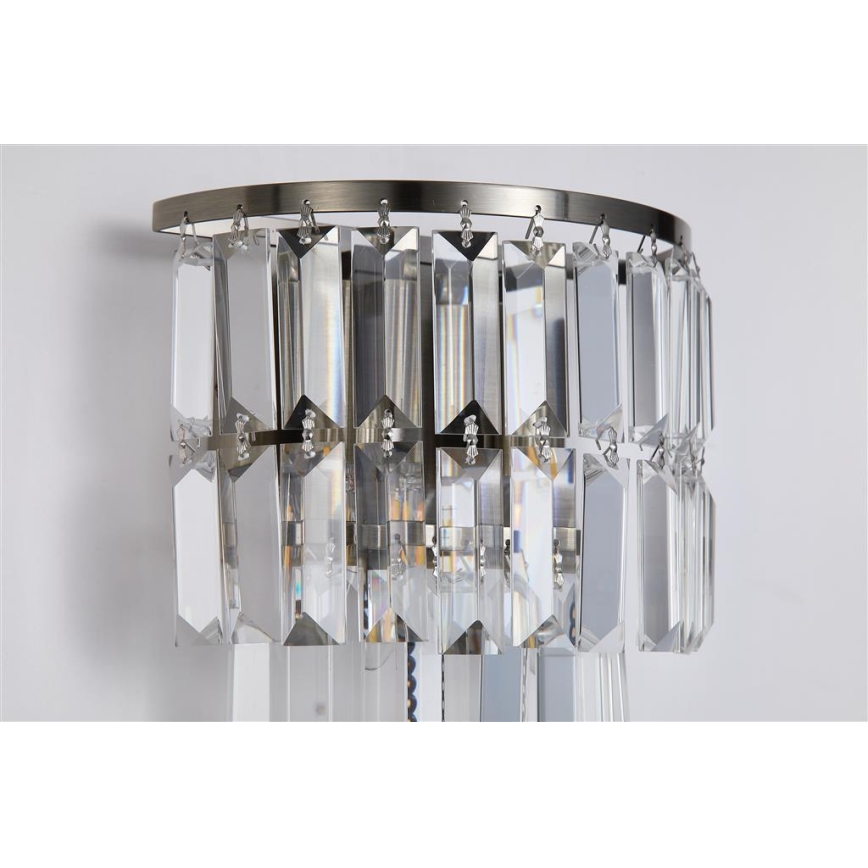 Searchlight - Aplique de pared para baño EMPIRE 2xE14/7W/230V IP44