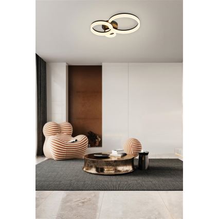 Searchlight - Lámpara de techo LED regulable TRIPLE LED/25W/230V