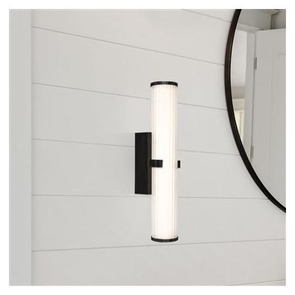 Searchlight - Lámpara LED de baño CLAMP LED/18W/230V IP44 negro