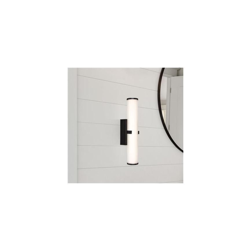 Searchlight - Lámpara LED de baño CLAMP LED/18W/230V IP44 negro
