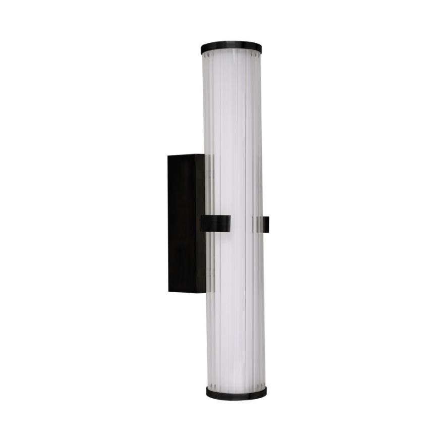 Searchlight - Lámpara LED de baño CLAMP LED/18W/230V IP44 negro