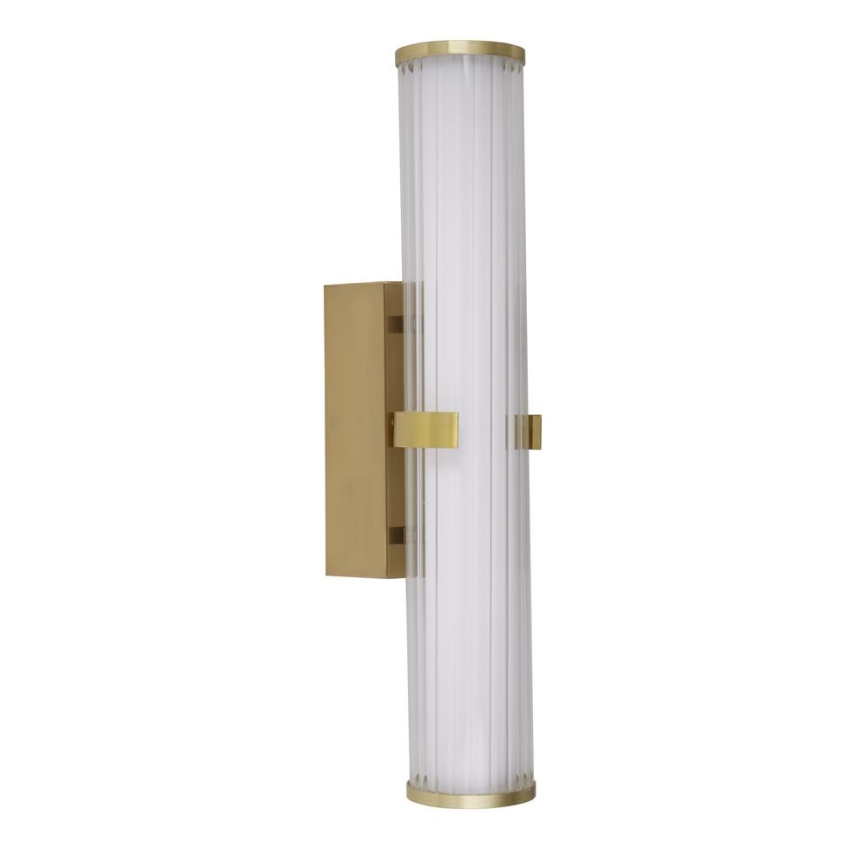 Searchlight - Lámpara LED de baño CLAMP LED/18W/230V IP44 dorado