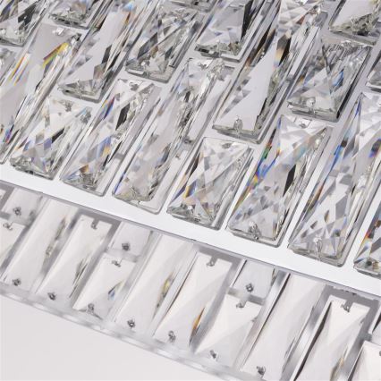 Searchlight - Lámpara de araña con cadena BIJOU 8xE14/40W/230V