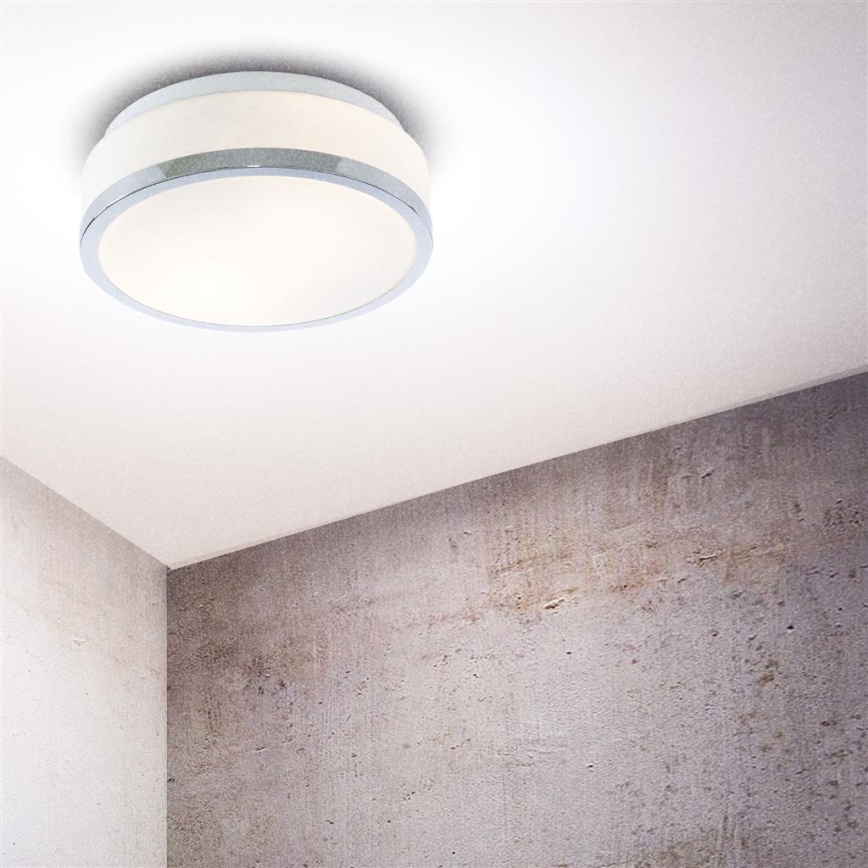 Searchlight - Plafón de baño DISC 1xE27/60W/230V IP44