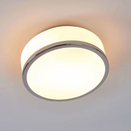 Searchlight - Plafón de baño DISC 1xE27/60W/230V IP44