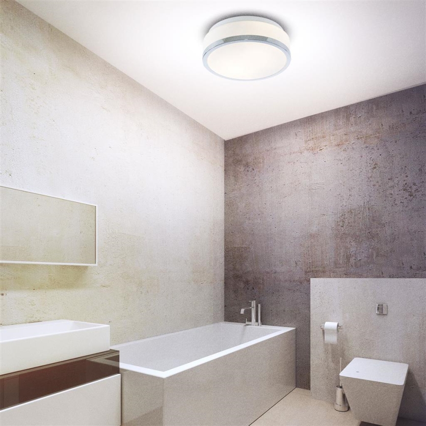 Searchlight - Plafón de baño DISC 2xE27/60W/230V IP44