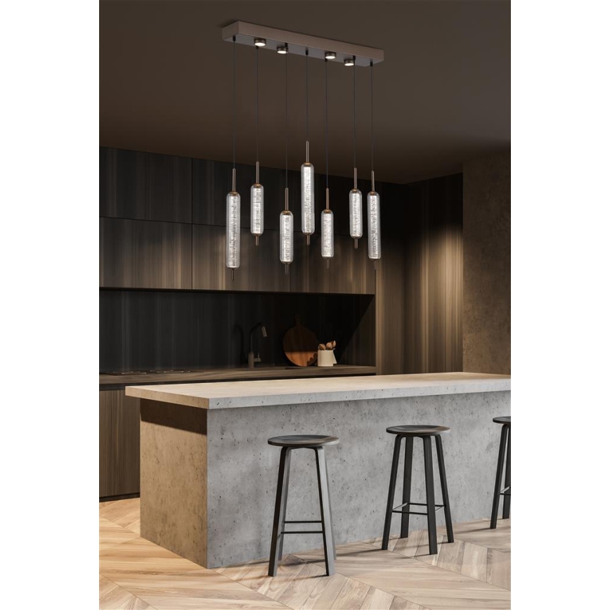 Searchlight - Lámpara colgante LED regulable en cable CATTAIL LED/33W/230V