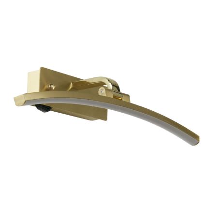 Searchlight - Lámpara LED de cuadro SANTORINI LED/8,2W/230V latón