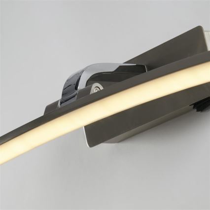 Searchlight - Lámpara para cuadros LED SANTORINI LED/10,88W/230V plata