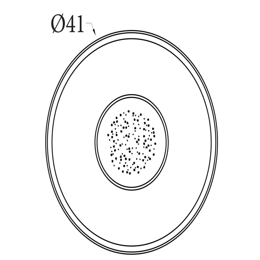 Searchlight - Lámpara de techo LED regulable LUMADISC LED/20W/230V Ø 41 cm