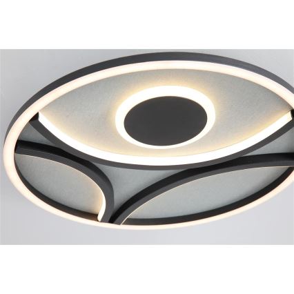 Searchlight - Luminaria de techo LED regulable ZENDISC LED/20W/230V 3000K diámetro 39 cm