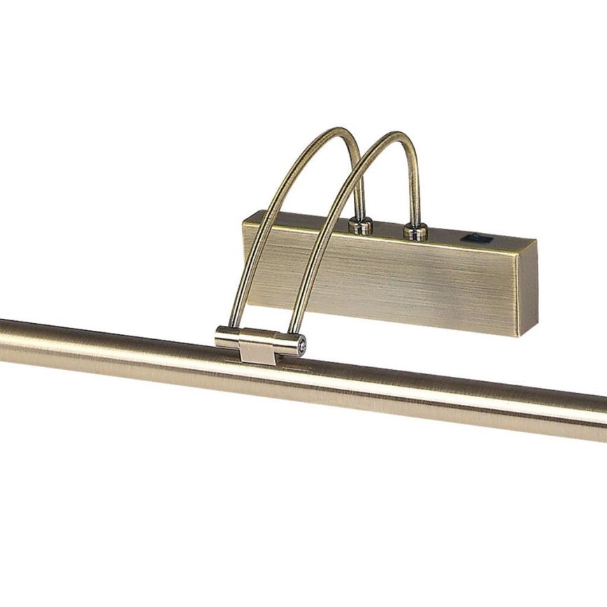 Searchlight - Lámpara LED de cuadro LED/14W/230V cobre