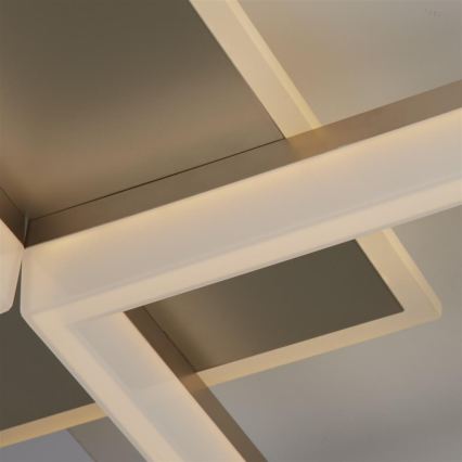 Searchlight - Lámpara de techo LED regulable FENCE LED/25W/230V