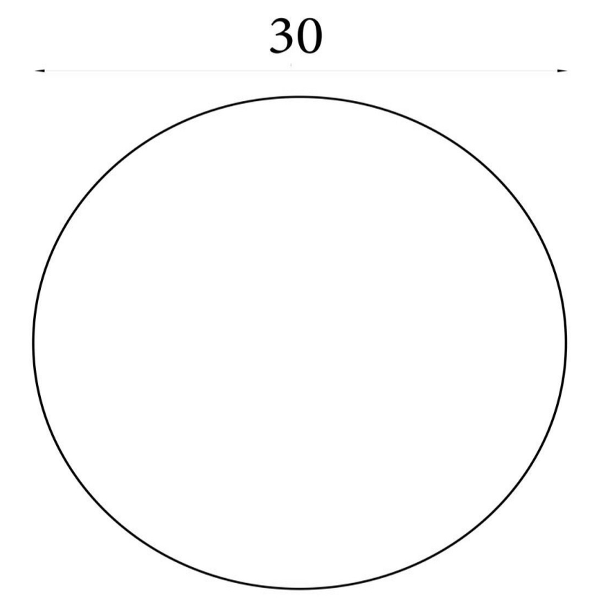 Searchlight - Lámpara de techo LED CLOUDS LED/16W/230V 2700/3200/4000K Ø 30 cm blanca