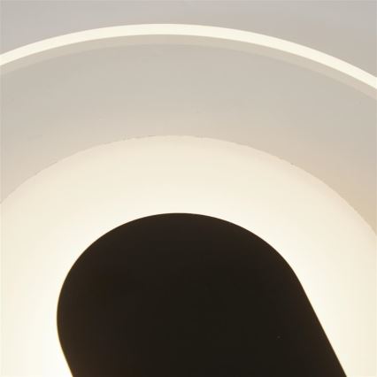 Searchlight - Aplique de pared LED TARGET LED/7W/230V, negro