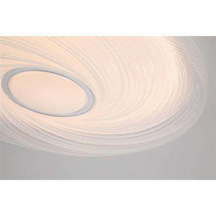 Searchlight - Plafón LED AURA 24W/230V Ø 38,5 cm blanco