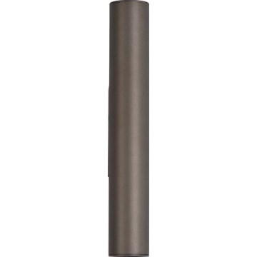 Searchlight - Aplique de pared BEACON 2xGU10/10W/230V marrón