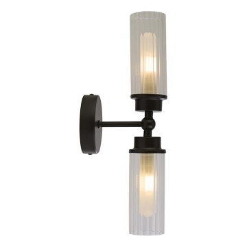 Searchlight - Aplique de pared IMPERIAL 2xG9/33W/230V negro