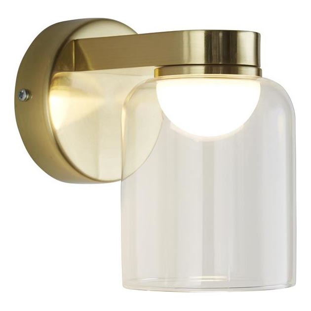 Searchlight - Aplique de pared LED para baño HIGHBALL LED/6W/230V IP44