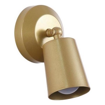 Searchlight - Aplique de pared LED recargable y regulable CONE LED/1,5W/5V dorado