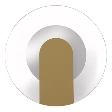 Searchlight - Aplique de pared LED TARGET LED/7W/230V dorado