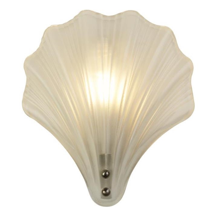 Searchlight - Aplique de pared SHELL 1xG9/7W/230V blanco