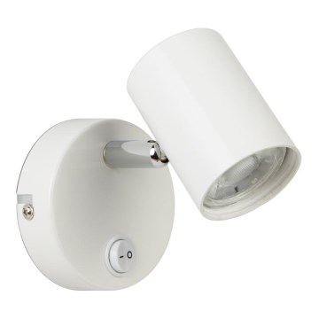 Searchlight - Aplique LED direccional de pared ROLLO LED/4W/230V, blanco