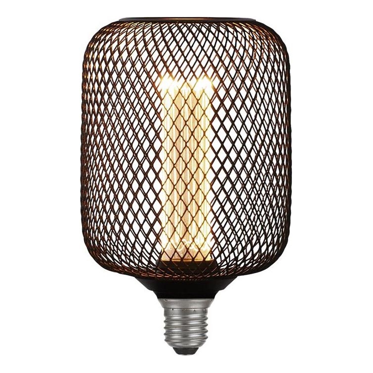 Searchlight - Bombilla LED regulable decorativa WIRE MESH E27/4,5W/230V 2700K