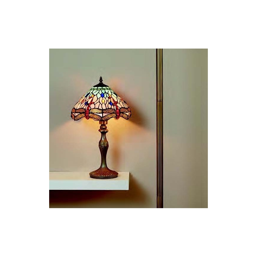 Lámpara de mesa DRAGONFLY 1xE27/60W/230V