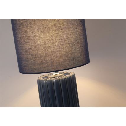 Searchlight - Lámpara de mesa GROOVE 1xE14/60W/230V azul