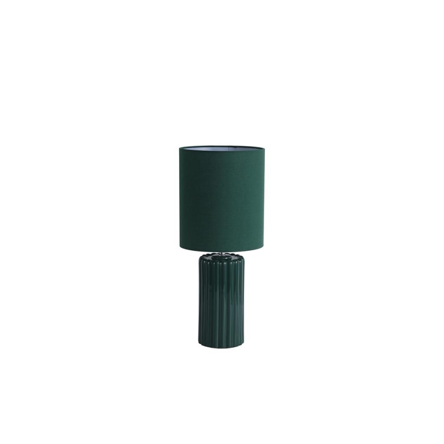Searchlight - Lámpara de mesa GROOVE 1xE14/60W/230V verde