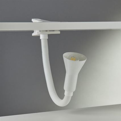 Proyector - Lámpara de mesa flexible DESK 1xE14/7W/230V