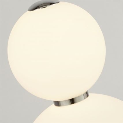 Searchlight - Lámpara de mesa LED SNOWBALL LED/15W/230V
