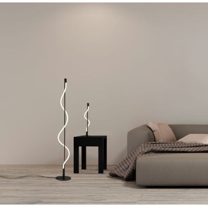 Searchlight - Lámpara de mesa LED regulable MARILYN LED/8W/230V negro