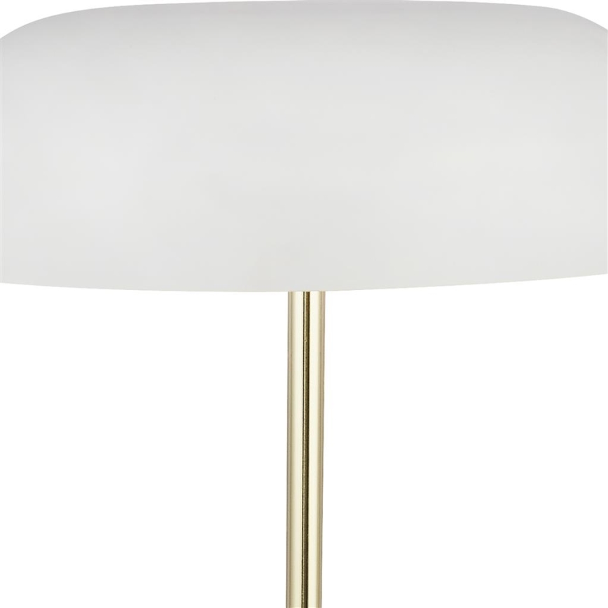 Searchlight - Lámpara de mesa HANOVER 2xE14/7W/230V blanco/dorado
