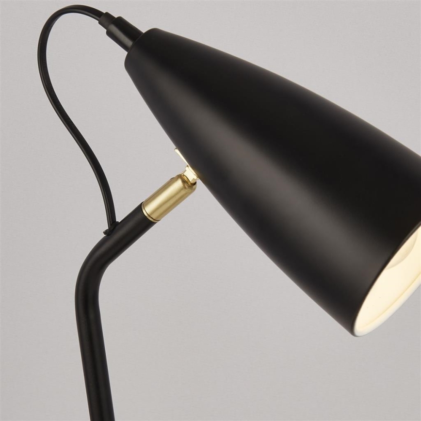 Searchlight - Lámpara de mesa STYLUS 1xE14/7W/230V negro