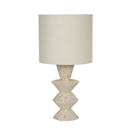 Searchlight - Lámpara de mesa MALACCA 1xE27/60W/230V