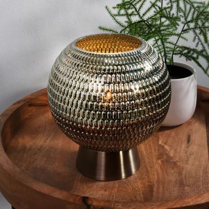 Searchlight - Lámpara de mesa LED MILA LED/0,6W/3xAAA verde