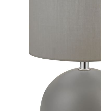 Searchlight - Lámpara de mesa 1xE14/10W/230V gris
