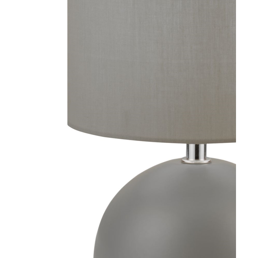 Searchlight - Lámpara de mesa 1xE14/10W/230V gris