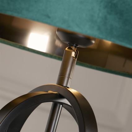 Searchlight - Lámpara de mesa CHIC 1xE27/60W/230V verde