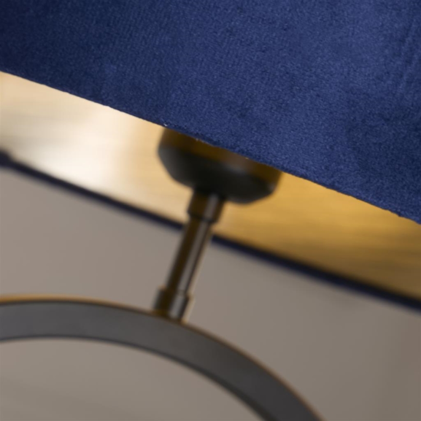 Searchlight - Lámpara de mesa ELEGANT 1xE27/60W/230V azul