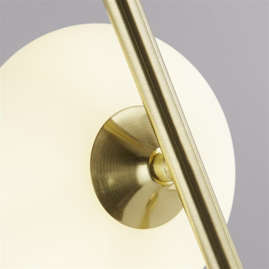 Searchlight - Lámpara de mesa PEBBLE 1xG9/7W/230V dorado