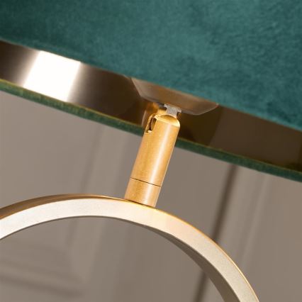 Searchlight - Lámpara de sobremesa MODISH 1xE27/60W/230V verde