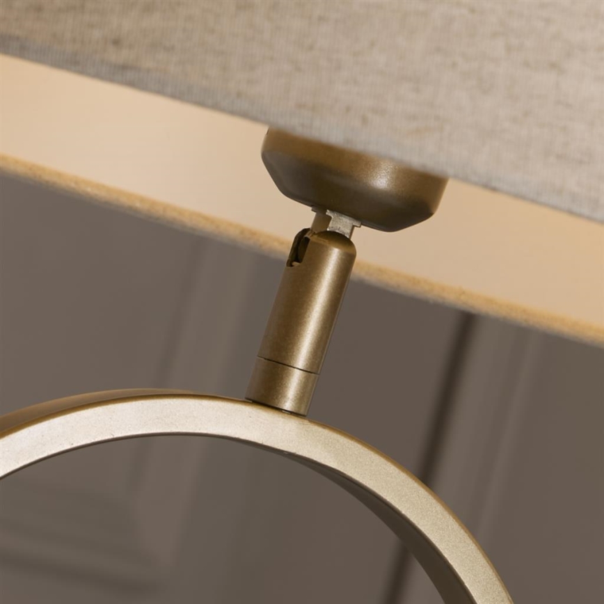 Searchlight - Lámpara de mesa MODISH 1xE27/60W/230V color crema