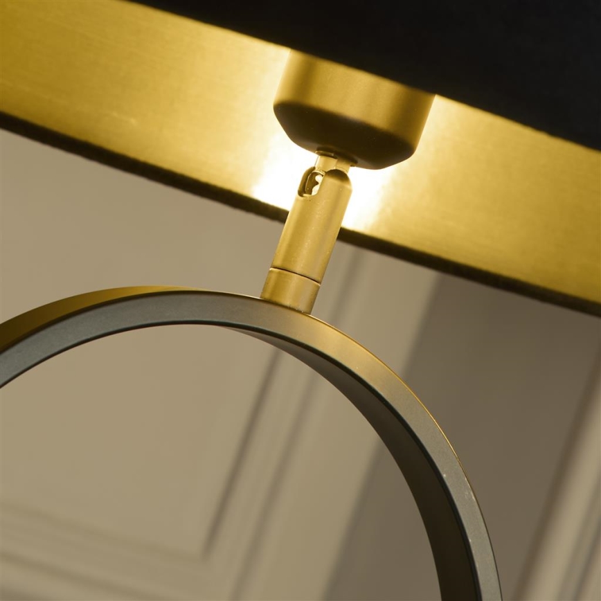 Searchlight - Lámpara de pie MODISH 1xE27/60W/230V negra